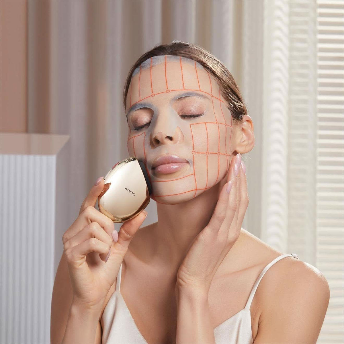 AMIRO Dedicated Facial Mask for S1 - Pack of 4 AMIRO