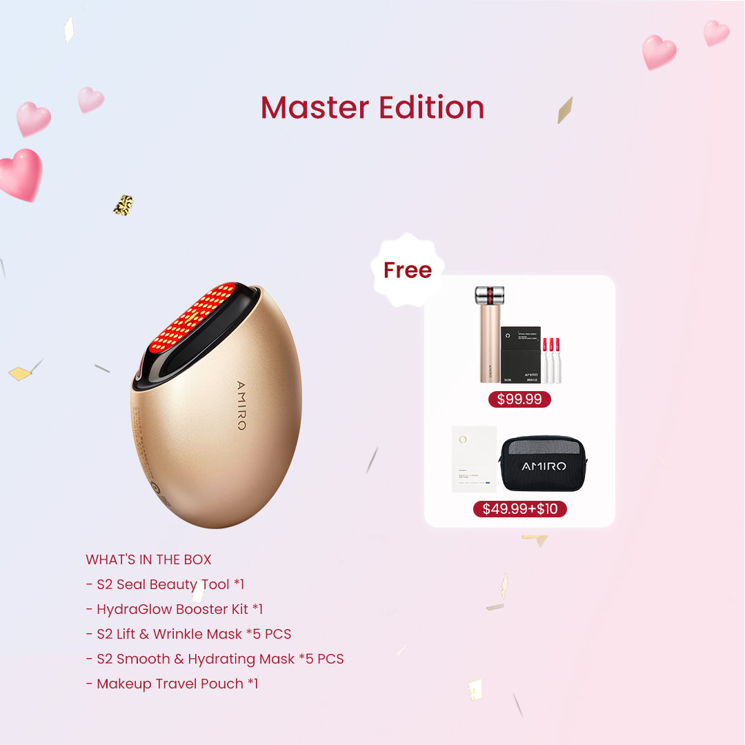 【輸入版】AMIRO S2 スタンプ式美顔器【定価85,000円】 AMIRO S2 Seal Facial Beauty Tool | Sophisticated Skincare Ritual