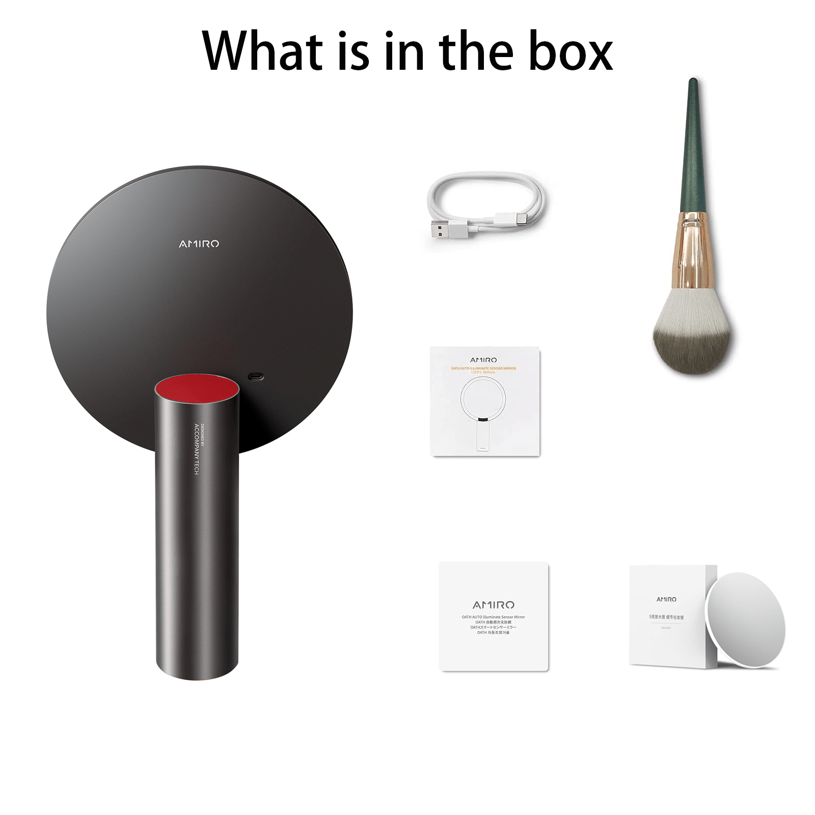 [DMAU Exclusive]AMIRO O2 LED Vanity Mirror