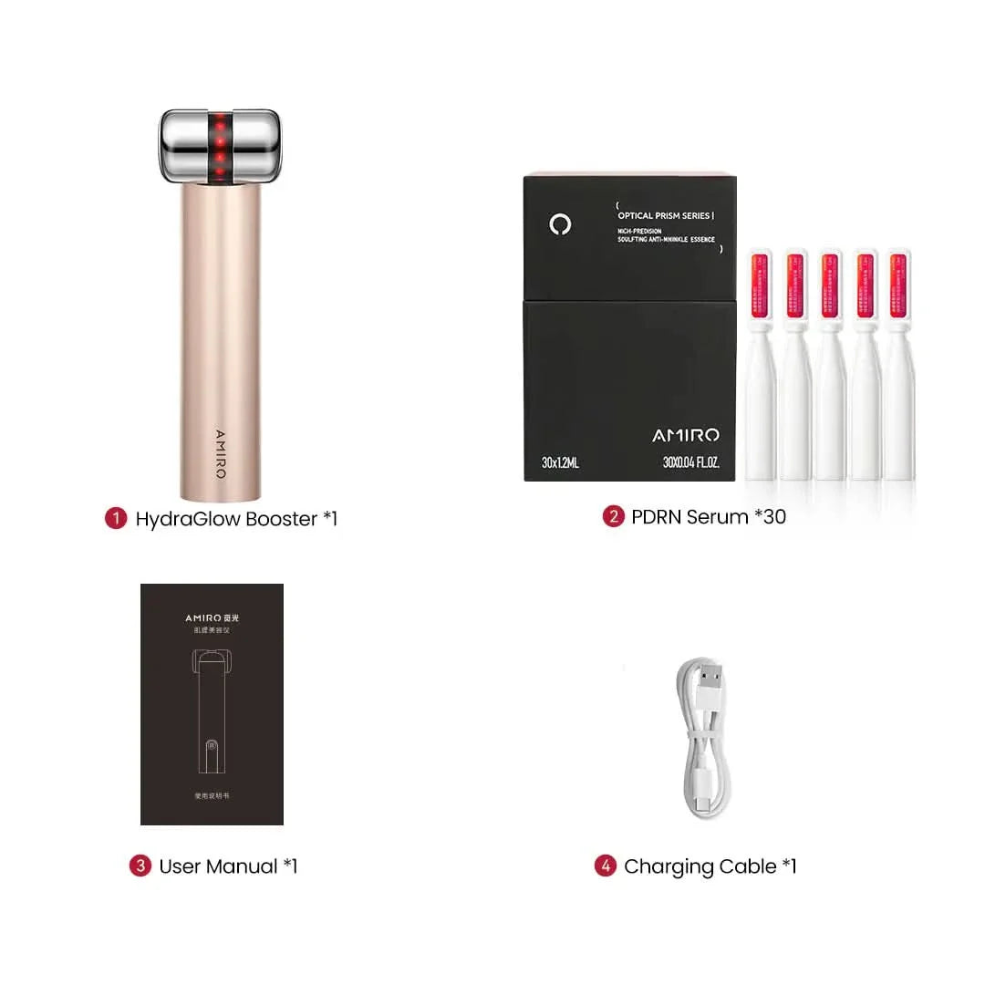 AMIRO HydraGlow Booster & PDRN Serum Kit